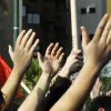 παλαμάκια διαδήλωση