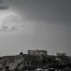 Ακρόπολη κακοκαιρια