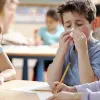 γριπη μαθητες