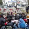πρόσφυγες και μετανάστες στα σύνορα Ελλάδας Τουρκίας 