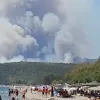 Φωτιά στη Μάνη