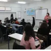 μαθητές, σχολείο, μάθημα, καθηγήτρια, σχολική τάξη