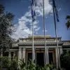 Μέγαρο Μαξίμου, εκλογές, κτίριο, ελληνική σημαία,