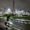 ενεργειακό φώτα, ποδήλατο, νύχτα