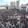 Συγκέντρωση στα Τέμπη