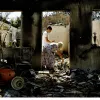 Κατεστραμμένο σπίτι από τη φωτιά
