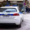περιπολικό, δρόμος, άνθρωποι