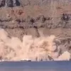 Κατολίσθηση στη Θηρασιά
