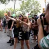Διαδήλωναν κατά του υπερτουρισμού