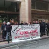 Συγκέντρωση διαμαρτυρίας στο Πρωτοδικείο Πειραιά