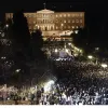 φοιτητές στη συναυλία για τα Τέμπη