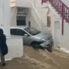 Κακοκαιρία στη Μύκονο