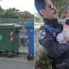 Άλιμος: Αστυνομικός σώζει βρέφος από τα σκουπίδια 