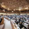 Ο επικεφαλής του ΠΟΥ Tedros Adhanom Ghebreyesus μίλησε κατά την έναρξη της 78ης Παγκόσμιας Συνέλευσης του Οργανισμού