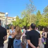 Γονείς, εκπαιδευτικοί και μαθητές σχολείων του Ηρακλείου, την Παρασκευή 13/6/2025 το απόγευμα, συναντήθηκαν στο πάρκο της οδού Καζαντζάκη (δίπλα στο 7ο Δημοτικό)