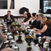 Ο Κυριάκος Μητσοτάκης σε σύσκεψη με τους Πρυτάνεις στο Μαξίμου