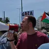συγκεντρωση για την παλαιστινη