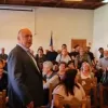 Ο δήμαρχος Βόλου στο Δημοτικό Συμβούλιο Βόλου
