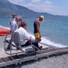 Ράμπα για χρήση από ΑΜΕΑ σε παραλία