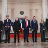 ΤΡΑΜΠ ΕΥΡΩΠΑΙΟΙ ΗΓΕΤΕΣ ΛΕΥΚΟΣ ΟΙΚΟΣ