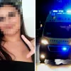 Θάνατος 16χρονης στο Γκάζι, κολάζ με τη φωτογραφία της και φωτογραφία ΕΚΑΒ