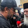 Ο Αρχιεπίσκοπος Ιερώνυμος επισκέφθηκε σήμερα τον Πάνο Ρούτσι στο Σύνταγμα, ο οποίος συνεχίζει για 22η ημέρα την απεργία πείνας