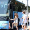 Λεωφορεία, μαθητές επιβιβάζονται