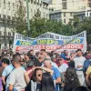 Συγκέντρωση στα Προπύλαια για την απεργία