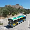 μπλε λεωφορεία
