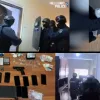 Κολάζ με φωτογραφίες της αστυνομίας στα πλαίσια σύλληψης ανήλικων για διακίνηση ναρκωτικών