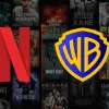 Λογότυπα Netflix και Warner Bros