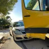 Τροχαίο με σχολικό λεωφορείο 