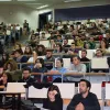 αμφιθέατρο ΑΠΘ με φοιτητές