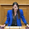 Η υφυπουργός Εσωτερικών, Βιβή Χαραλαμπογιάννη