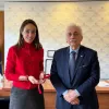 Συνάντηση εργασίας πραγματοποίησαν τη Δευτέρα 19 Ιανουαρίου 2026 η Υπουργός Κοινωνικής Συνοχής και Οικογένειας, Δόμνα Μιχαηλίδου, και ο Πρόεδρος του Ελληνικού Ερυθρού Σταυρού, Dr. Αντώνιος Αυγερινός