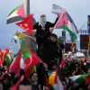 Διαδήλωση για τη Γάζα στην Κωνσταντινούπολη