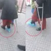 Νηπιαγωγός με πατερίτσες