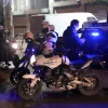 Ομάδα ΔΙΑΣ της Ελληνικής Αστυνομίας με μηχανή