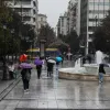 κακοκαιρία στο Σύνταγμα
