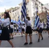 Μαθήτριες στην παρέλαση