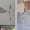 Σάμος, σχολείο με σοβάδες που πέφτουν