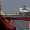 Πλοίο στα Στενά του Ορμούζ στο Ιράν
