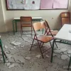Πτώση ταβανιού σε σχολική αίθουσα στο Πόρτο Ράφτη