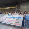 Συγκέντρωση εκπαιδευτικών στο υπουργείο Εργασίας 