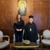 Συνάντηση Σοφίας Ζαχαράκη με Οικουμενικό Πατριάρχη