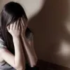 Θλιμμένη μαθήτρια