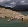 Χωριό Κάλλιο στη λίμνη Μόρνου