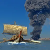 Έκρηξη ηφαιστείου Σαντορίνης
