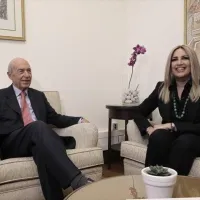 Κώστας Σημίτης και Φώφη Γεννηματά