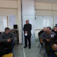 Συνάντηση του Υπουργού Κ. Γαβρόγλου με μαθητές του Σχολείου Δεύτερης Ευκαιρίας στο Κατάστημα Κράτησης Διαβατών